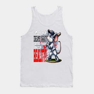 Hit Your Dreams Out of the Park: Unleash Your Potential Tank Top